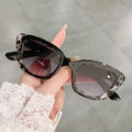High Quality Custom Colorful Cat Eye Frame Ladies Luxury Sunglasses Woman Vintage Sun Glasses