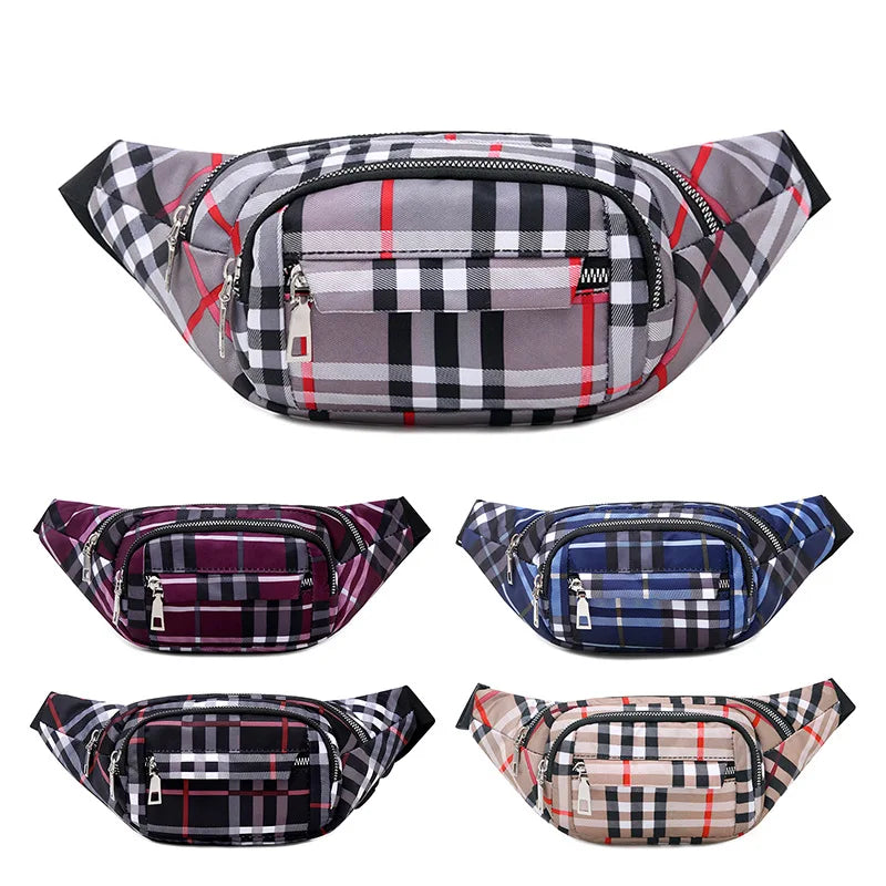 New Fashion Waist Bag Multifunctional High Capacity Leisure Mobile Phone Waist Bag for Outdoor