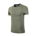 Mens Gym T Shirt 90% Polyester 10% Elastane Men's Quick Dry Moisture Wicking Active Athletic Performance Crew Gym Tshirt