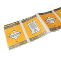 Custom Waterproof PVC Adhesive Sticker Sheet Labels with Any Size & Shape and Color Printing for Craft Packaging Candles