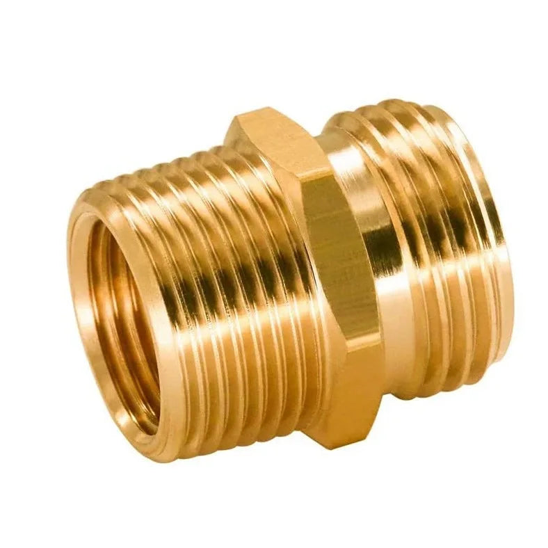 Outer Wire Brass Garden Hexagon Threaded Connection Connector