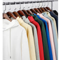 Pure Cotton 300g Hoodie Sweatshirts Men's Hoodies Custom Logo 100% Cotton Men Hoodie Sweatshirts Set Fleece J