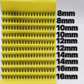 Wholesale Mix Size DIY Lash Extensions C D Curl Natural Cluster Lashes with Private Label Knot Free 20D Fan Eyelashes