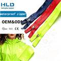Hengda Factory Customized Waterproof Drysuit Zipper Super protection Waterproof Zipper Trading Pu Zippers 35cm Waterproof