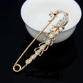Joyas Fashion Jewelry Zinc Alloy Metal Rhinestone Luxury Customized Brooches Pins for Women