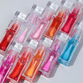 Hot Sale Private Label Big Brush Gloss Custom Nature Clear Lip Gloss Lip Serum Oil Waterproof Long Lasting Lip Plumping