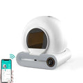 Ti Pro Smart Automatic Cat Litter Box Self-Cleaning Electric Pet Toilet with App Plastic Cat Products Smart Cat Litter Box