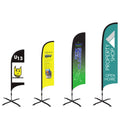Hot Sale Digital Printing Low Price Windproof Teardrop Feather Decorative Beach Flag Banners for Outdoor Advertising Promotion