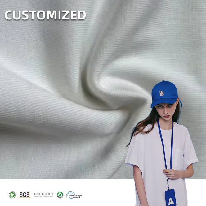 Soft Bamboo Organic Cotton Spandex Jersey  Eco-Friendly Fabric for T-shirt