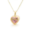 Stainless Steel Mother's Day Necklace MOM Necklace December Birthstone Necklace Zircon