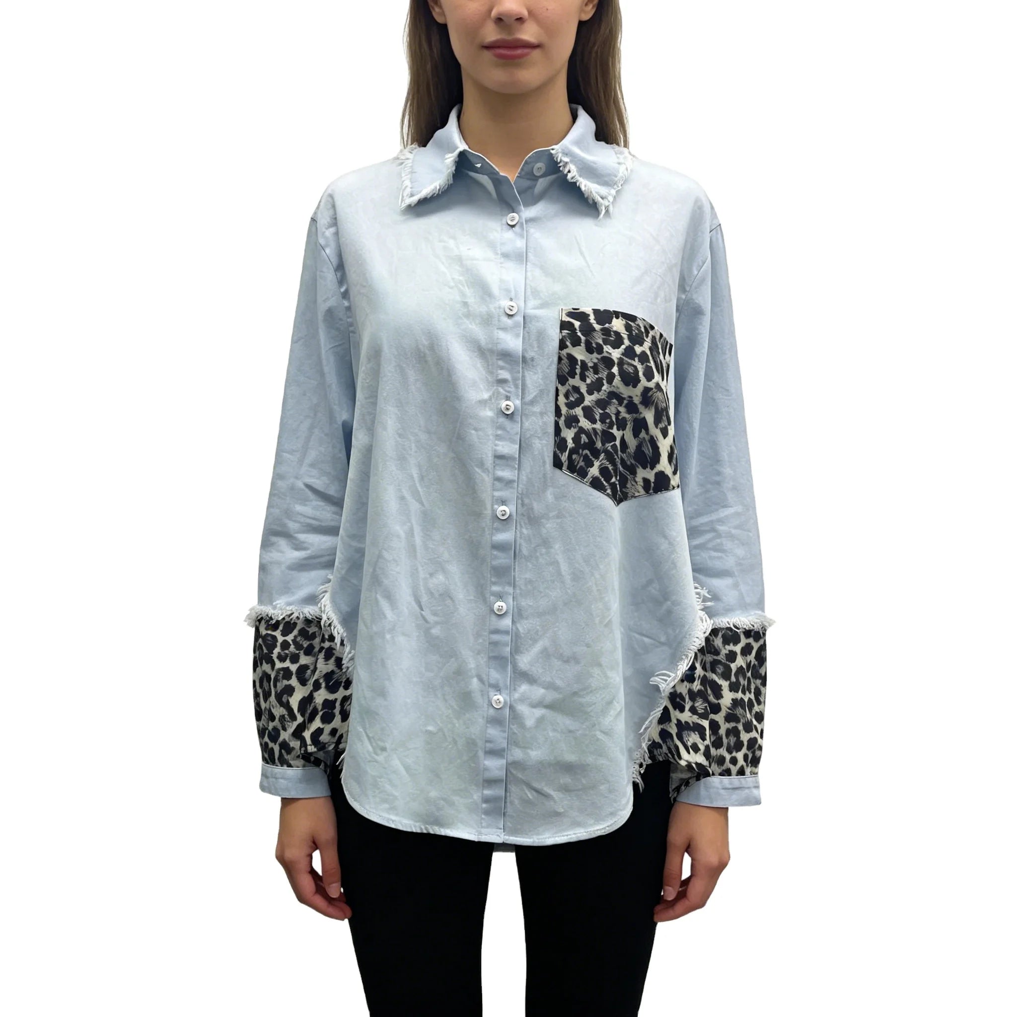 Latest Stone Blouse for Women Woman Tops Fashionable Blouse Casual Blouse Manufacturer