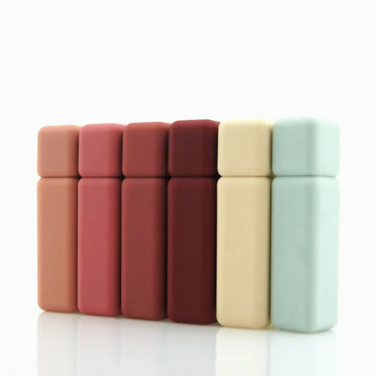 5ml Color Rubber Paint Lip Gloss Tube Empty Bottle Container Translucent Frosting Lip Gloss Tube Lip Glaze Tube