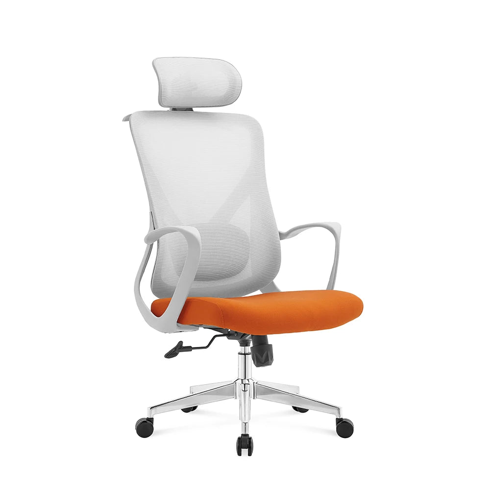 Noel Hot Sale Modern Design New Design Ergonomic Mesh High Back Chair with Adjustable Lumber Support Office Desks MegaBDM