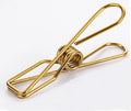 Gold 316 Stainless Steel Peg or Marine Grade Clothes Peg and Clothespins and We Make 304 Stainless Clips for Cloths Hanging Rack
