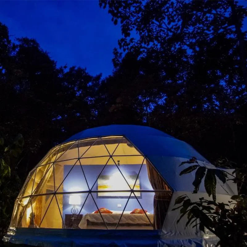 Waterproof Glamping PVC Clear Dome Transparent Igloo Tent for Exhibition