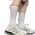 Xianghui Men's Women Quality Sport Tube Socks Men Colorful White Funny Cozy Combed Cotton Dress Socks