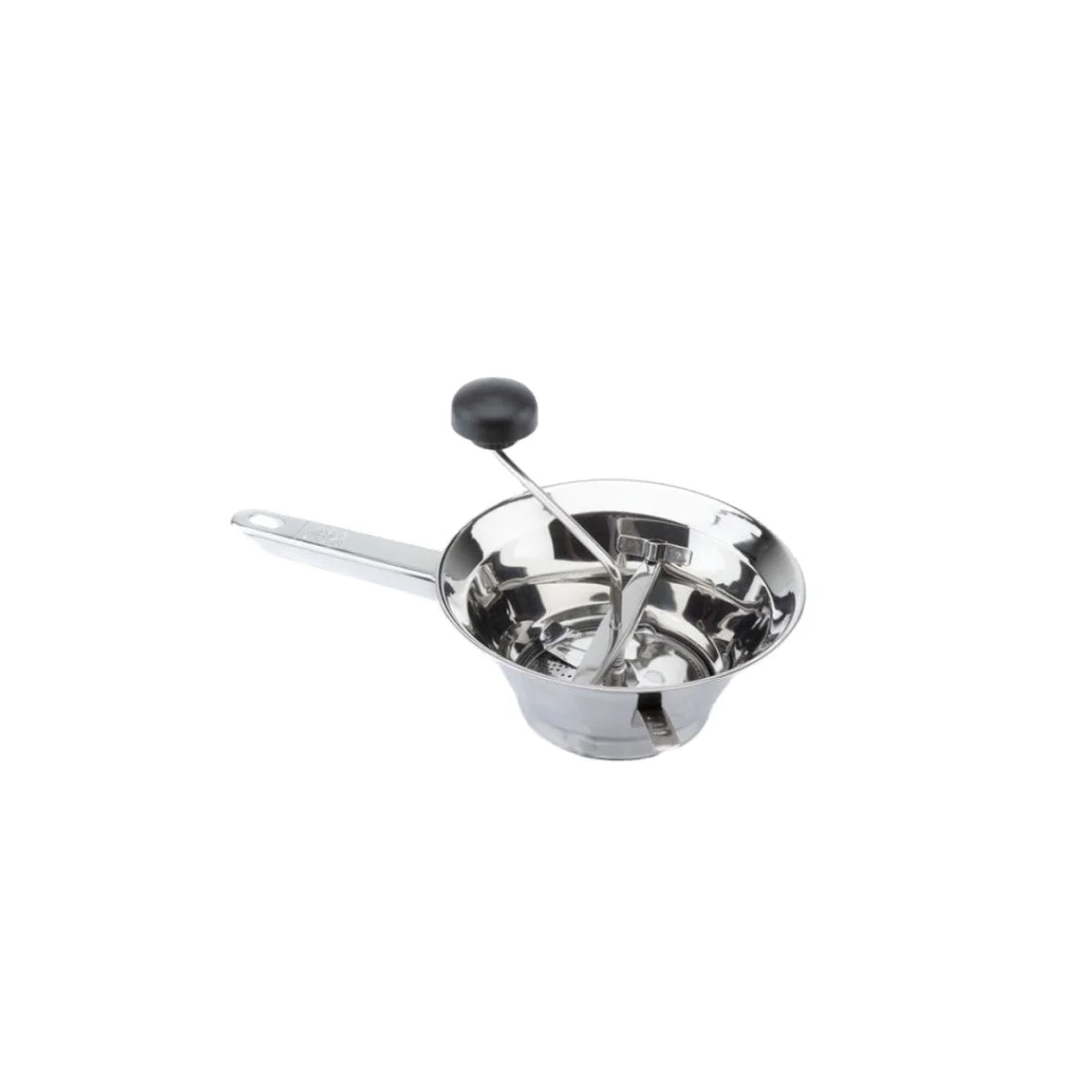 Italian Quality Stainless Steel 3-Discs Manual Operated Vegetable Mills Grinder Utensils Sustainable Inox Fruit Vegetable Tools