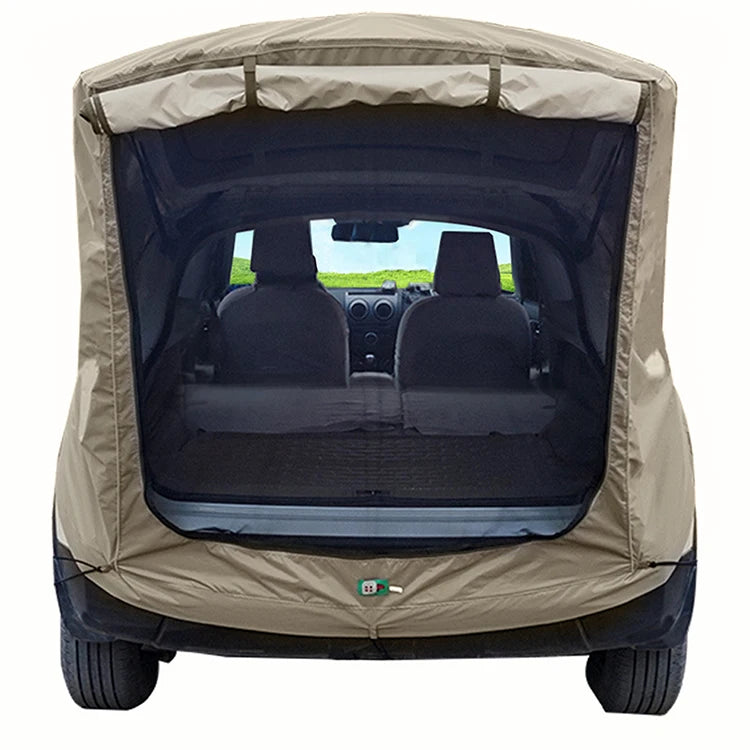 Outdoor Camping Trailer Tent Universal Car Truck Tent Rainproof Self-driving Car Tail Extension Tent Awning Canopy Sunshade