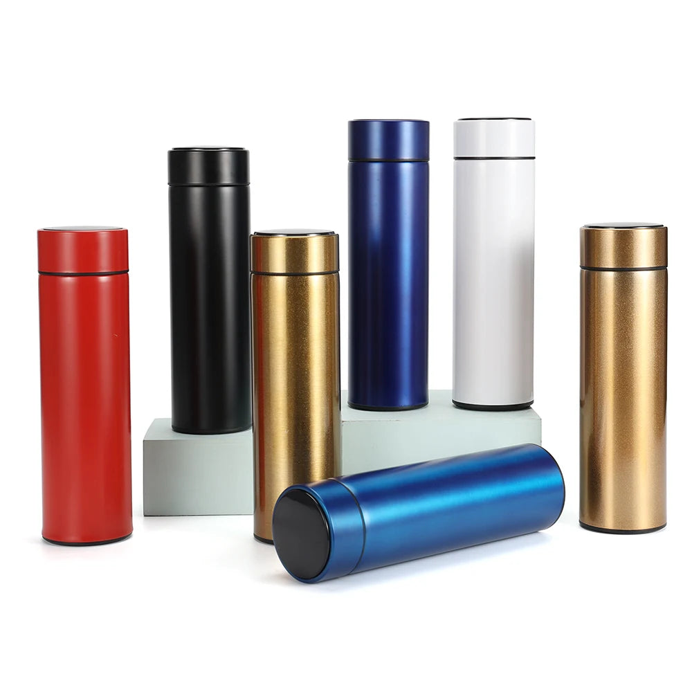 Good Quality Insulated Bottle Smart Water Bottle Vacuum Flask LED Temperature Display Tumbler with Filter Water Cup for Travel