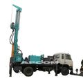 APCOM 400m & 200m Rotary Drilling Rig Mounted on Truck with KW180 Compressor China's Water Well Engine Pump System