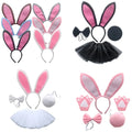2026 New Update Cute Rabbit Hairband Headband Adults Children Performance Wear Stage Wholesale Easter Tutu Dress Carnival Party