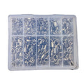 Gulang 220pcs High-speed Solid Eight-shaped Ring Connector Rolling Swivel Fishing Accessories