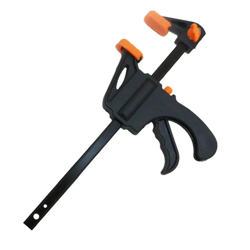 4 Inch Quick Ratchet Release F Clamp Heavy Duty Wood Working Tools Work Bar Clamp Clip Set Reverse Clamping Woodworking Tool