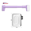 ARODDY Wholesale Suitable for Balcony 43.3-74.8inch Curtain Rod Finials Double Drill Free Adjustable 32mm Curtain Rod Bracket
