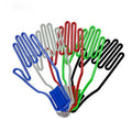 Durable Outdoor Plastic Golf Gloves Holder Dryer Hanger Keeper and Stretcher with Support Frame