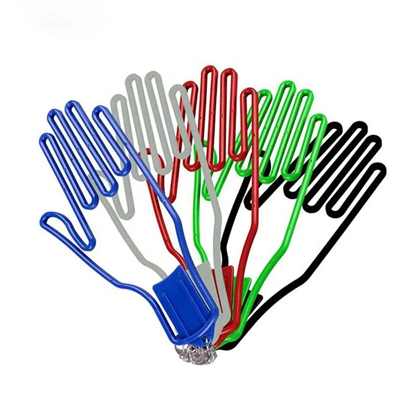 Durable Outdoor Plastic Golf Gloves Holder Dryer Hanger Keeper and Stretcher with Support Frame