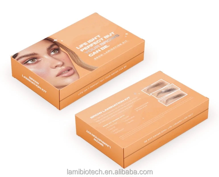 2024 Hot Sell ODM Wholesale Lash Lift Set Professional Lash and Brow Lift  Folding Box Eyelash Lift Kit