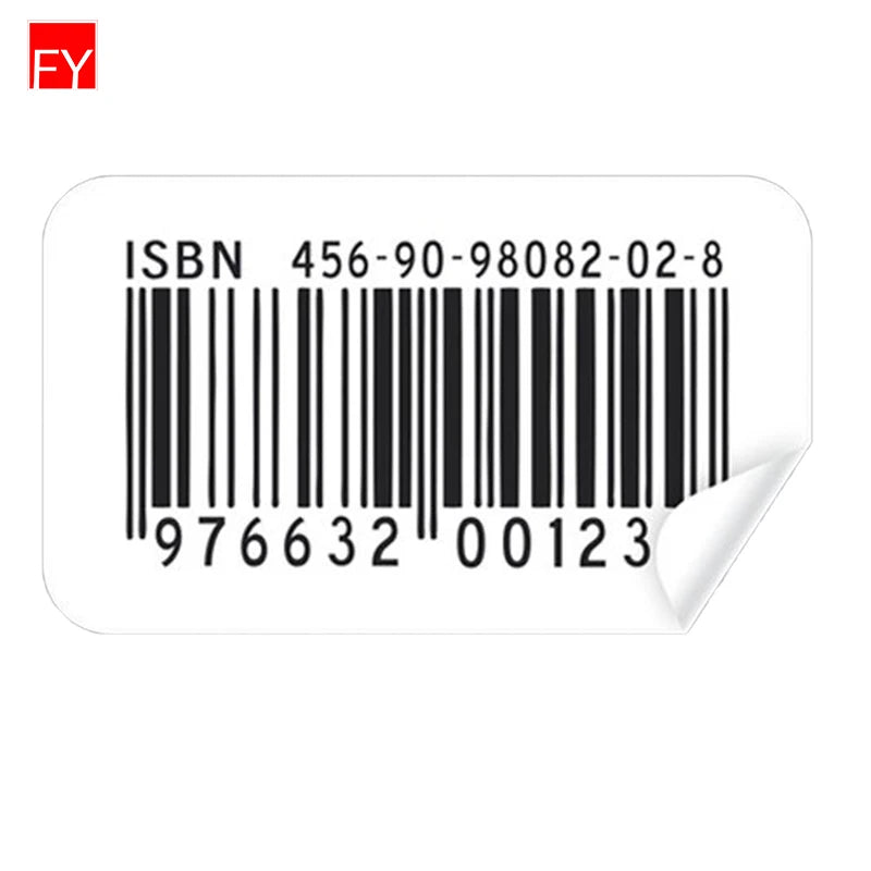 Anti-Counterfeiting Labels Niimbot Waterproof Seal Sticker 0.4 X 2 Inch Water Proof Vinyl Stickers With Serial Numbers