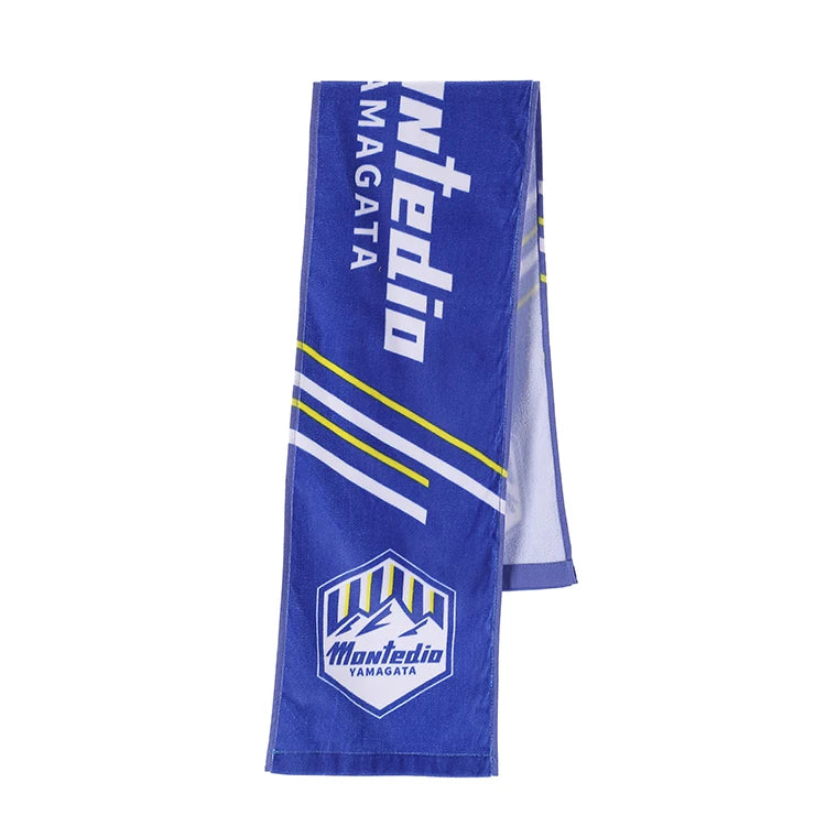 Custom Size Fans Cheering Long Sweat Absorbent Workout Gym Rally Cotton Sports Towels Printed Sport Sweat Towel