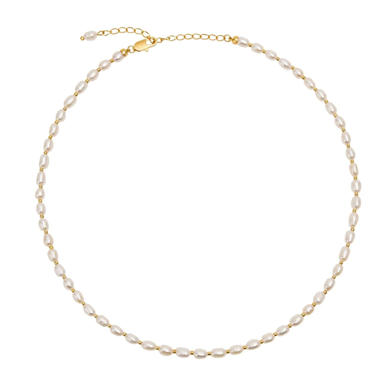 2024 New Original Design Collarbone Chain White Natural Freshwater Pearl Necklace for Women Custom Jewelry Gift