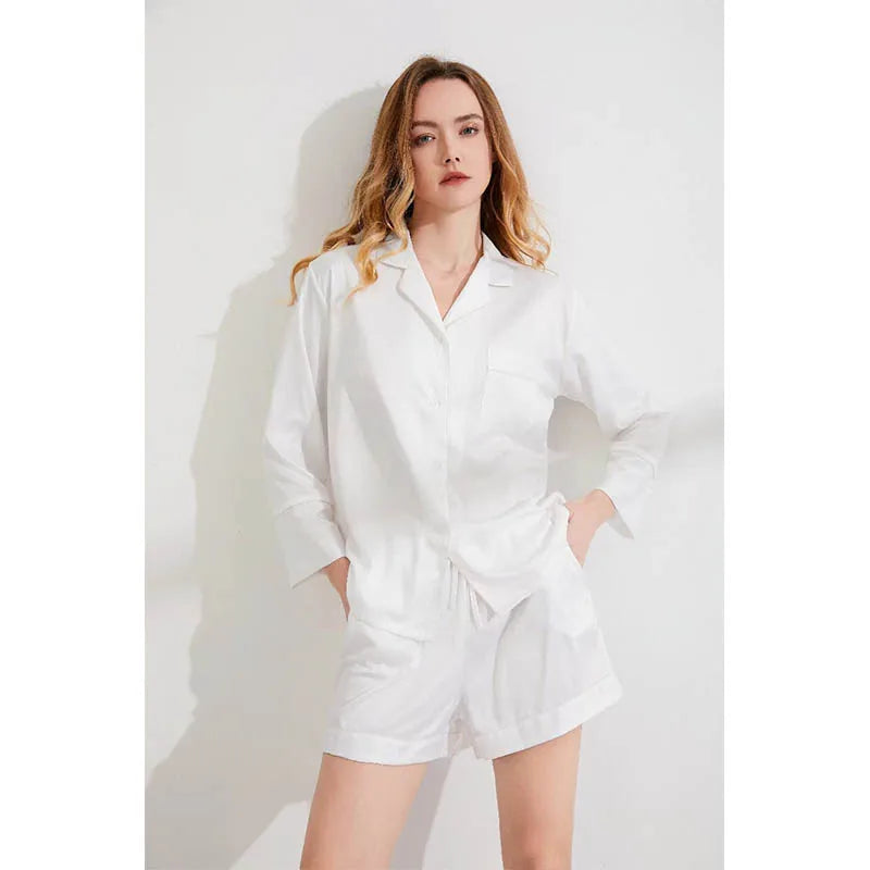 Fung 6002 Trendy Products Pyjama Femme Lady Pajama Spandex Pajamas for Women Set Bridesmaid Pajamas