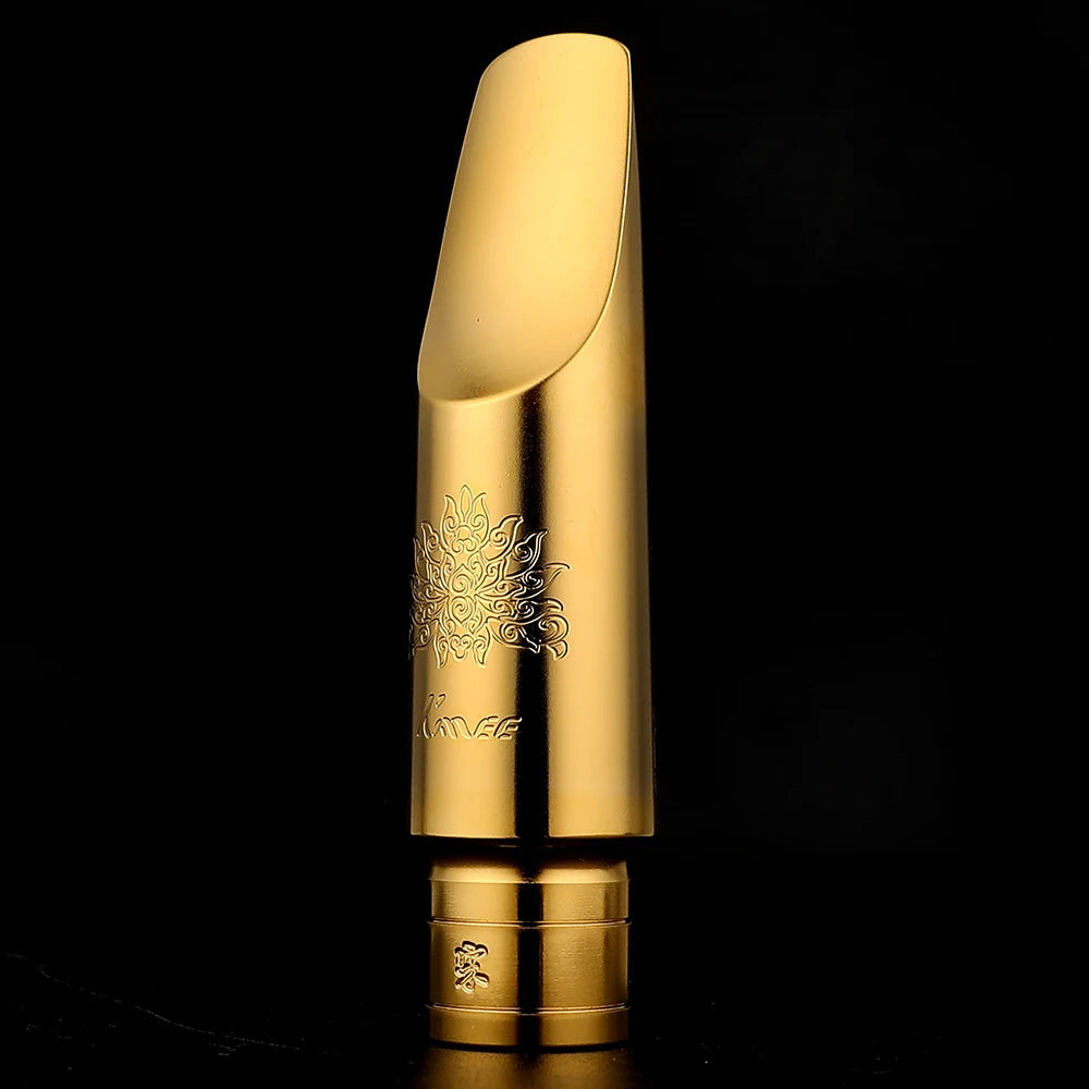 KANEE Carving FLOWER Eb Alto Bb Tenor Saxophone Mouthpiece SONG