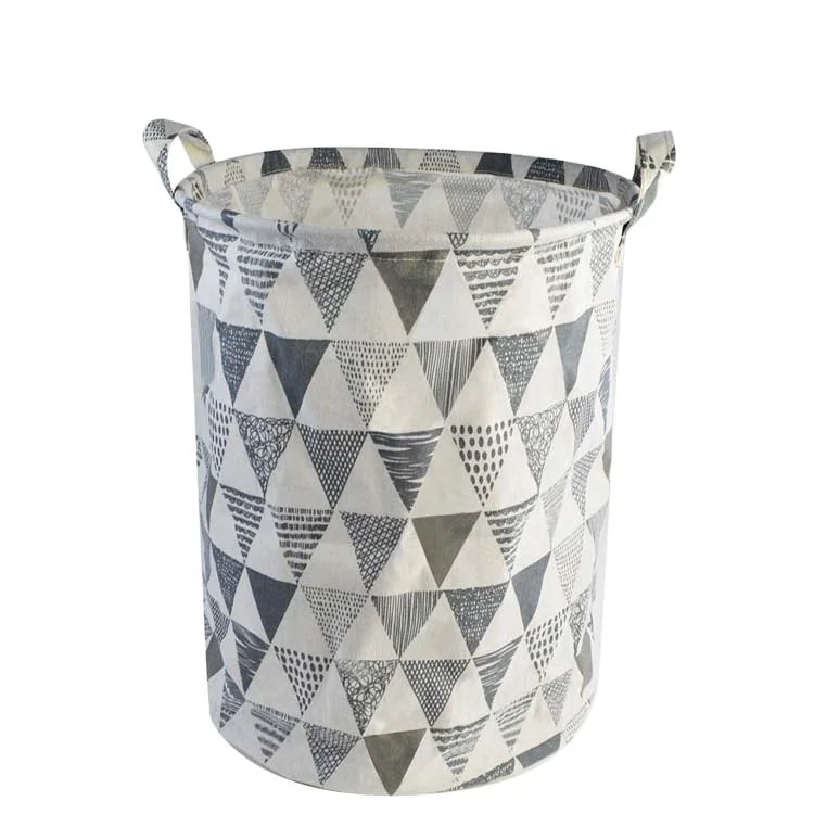 Top-Selling Large Capacity Foldable Laundry Hamper Modern Design Collapsible Canvas Storage Basket Made of Durable Polyester