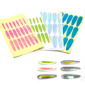 ALPHA Colorful Fish Scale  Reflective Stickers   Self-Adhesive for Custom Fishing Tackle Design