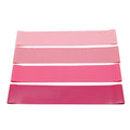 GECKO MASTER GM18012a 100% Natural Latex Resistance Stretch Bands Set of 5 for Booty Exercise