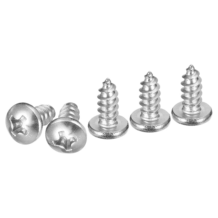 M2 M2.2 M2.3 M2.6 M3 M3.5 M4 M4.2 M4.8 M5 M5.5 M6 #6 #8 #10 304 Stainless Steel Wood Self Tapping Phillips Pan Head Screw