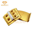 5x1/4 PCD Segment Diamond Grinding Metal Disk Pads for Ez Change Floor Grinding