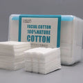 100% Premium Natural Cotton Pads Hypoallergenic and Lint-Free Unbleached and Chemical Free for Facial Use