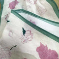 Digital One-sided Print 30% Silk 70% Cotton Scarf 25*110cm Women's Fashion Scarf