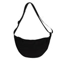 2025 Manufacturer's Trendy Women's Single Shoulder Crossbody Waist Bag Korean Version Slanted Dumpling Style Made Nylon Zipper
