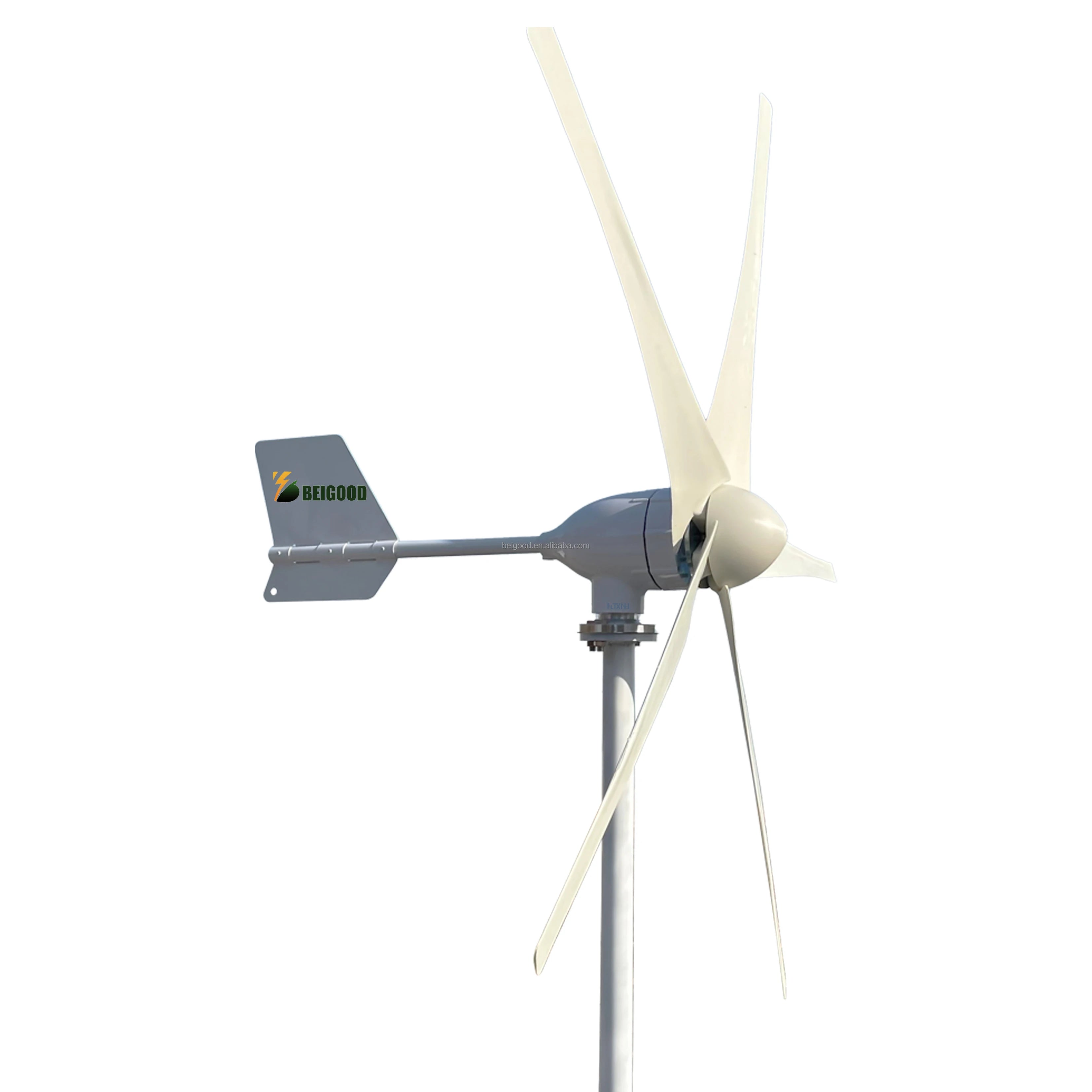 Free Energy HOT 1kw Real Double Bearing  Stable for Heavy Wind generator 1.5kw 2kw 12V 24v 48v Free Power Turbine  Wind Turbine