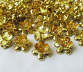 Brass Flower 18mm 3 Layers 1mm Hole Handmade Floral Finding Jewelry Accessory Supplies