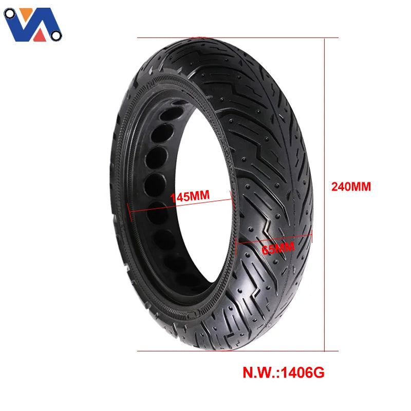 New Image Solid Tyre for Nine Bot Max G30 G30D Electric Scooter Durable Scooter Tyre Anti-Explosion Tire Kickscooter Accessories