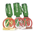 Custom NRW Germany 3D Horse Karate Medal Taekwondo Medal Aikido Judo Medal in Gold Silver Bronze Finishes