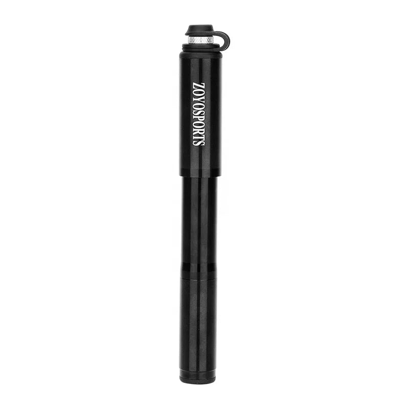 ZOYOSPORTS Portable Bike Pump Cycling Aluminum Alloy  Bicycle Pump Inflator Bike Tire Pump Fit Presta & Schrader Valve