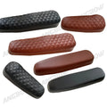 Motorcycle Front Driver Rear Passenger Two up Leather Seat Cushion
